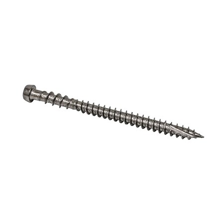 Simpson Strong-Tie Deck Screw, #10 x 2 in, 316 Stainless Steel, Torx Drive, 350 PK DCU2P316